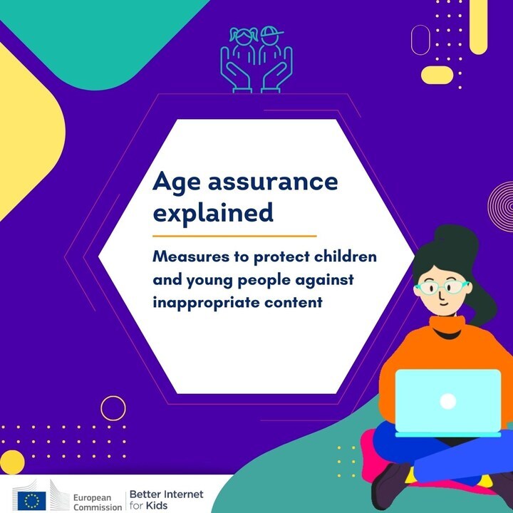 🌐🚸The internet offers opportunities for our youth. Yet, it also exposes them to risks like age-inappropriate content.    🔎Discover age assurance, a tool for protecting children and young people against inappropriate conduct and contact.   👉bit.ly/3Q5OkeY