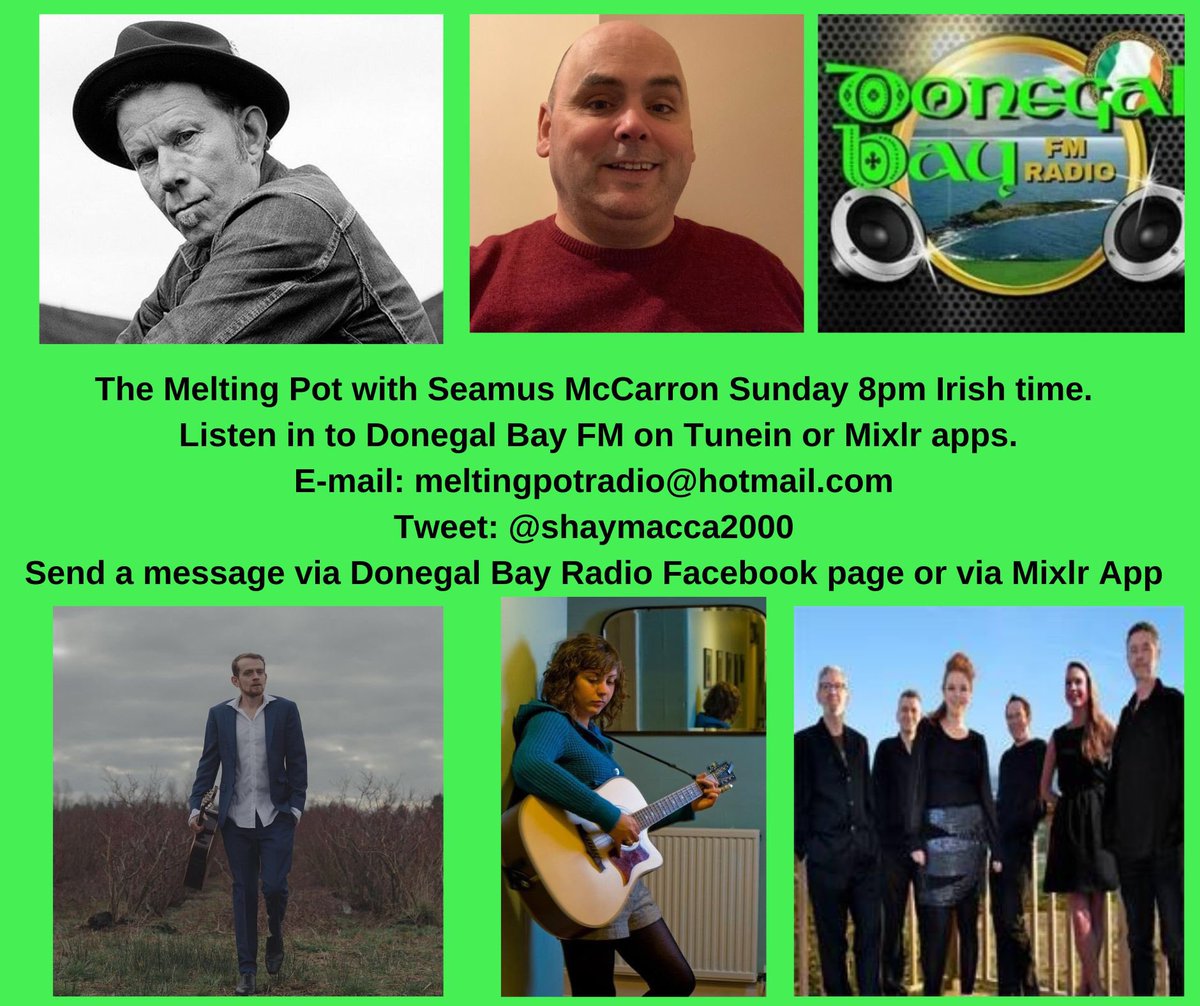 Today on the show I have music from Oasis, Kirsty McColl and Ray Lamontagne among others. Tom waits is our doubleplay and local artists are Paul Caldwell, <a href="/LandtheBs/">Lorraine & The B's</a> and <a href="/DFTNatives/">Don't Fear The Natives</a> Please do join me if you can.