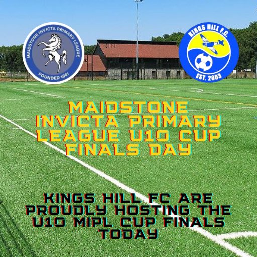 We are proud to be hosting the Maidstone Invicta Primary League U10 Cup Finals today! Good luck to all the teams involved!