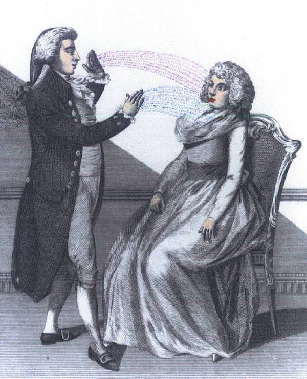 Mesmerism (magnetic therapy)

one major influence on the Romantic philosophy of nature was the spectacular and widespread magnetic cures of the Austrian doctor Franz Anton Mesmer (1734-1815) and his theory of 'animal magnetism'

the Freemason and patron of Mozart was familiar