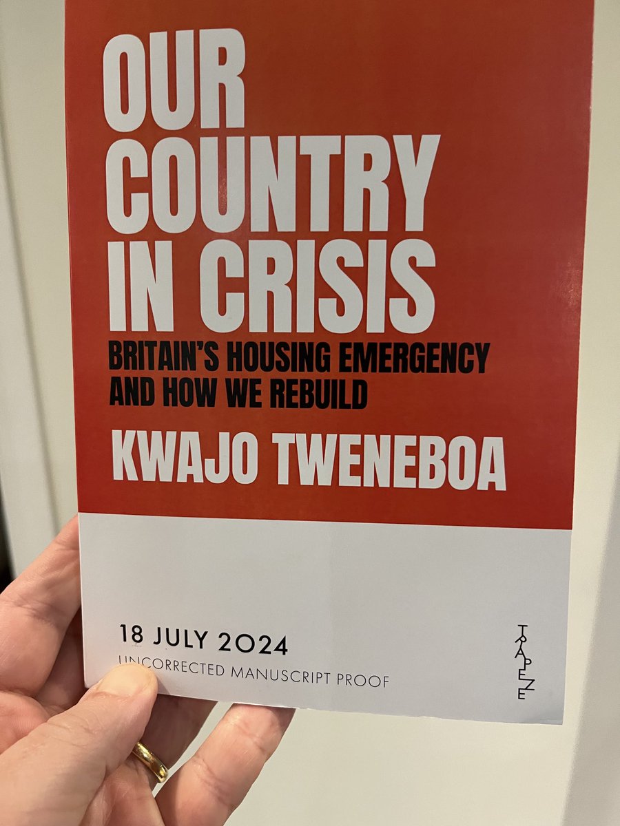 He just never stops - the brilliant ⁦@Kwajotweneboa⁩ has now written a book. I’m lucky enough to have an early copy - can’t wait to get stuck in.