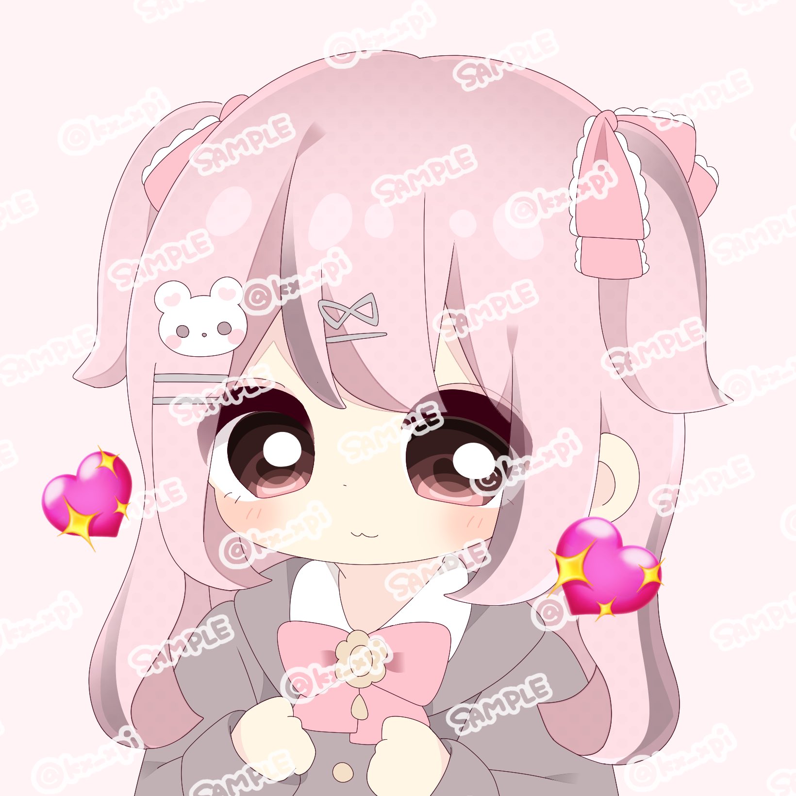 まっぴー様♡ペア画♡イラストオーダー イラストオーダー】 夢絵 アイコン ペア画 コテ同 量産 ポスト