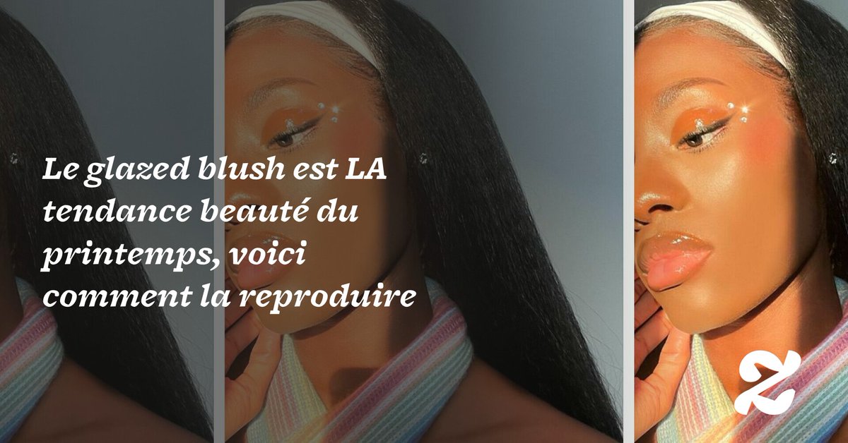 Le glazed blush est LA tendance beauté du printemps, voici comment la reproduire ➡️ l.madmoizelle.com/UIZ