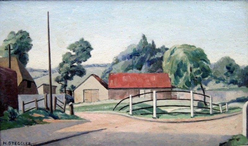Good morning, John @JohnTizard & thank you, as always. I'm glad to hear that you've got sunshine in Bedfordshire: maybe it will brighten up here later: we'll see. In the meantime, here's a great favourite of mine that I hope you'll like. This is 'Clavering' by Harold Steggles.