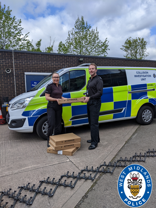 Our battle to combat criminals and keep the streets of the West Midlands safe has been boosted with the purchase of new stingers, window tint testers, breath kits and speed detection devices – all paid for with cash clawed back from offenders. Read more ➡️ow.ly/V8JM50RwCYp