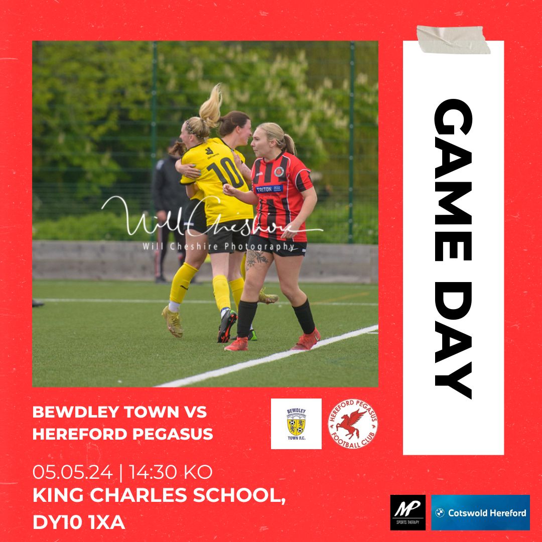 GAME DAY | After last weekend’s late winner, the Ladies look to get another three points as they travel away to Bewdley Town 🔴⚪️