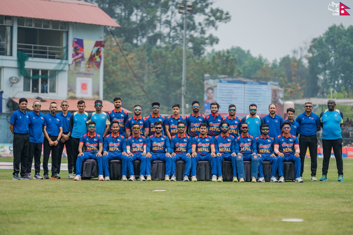 ✈ #Rhinos set sail to the World Stage 🇳🇵🏏

#OutOfThisWorld #WorldCupYear2024 |
#NepaliCricket