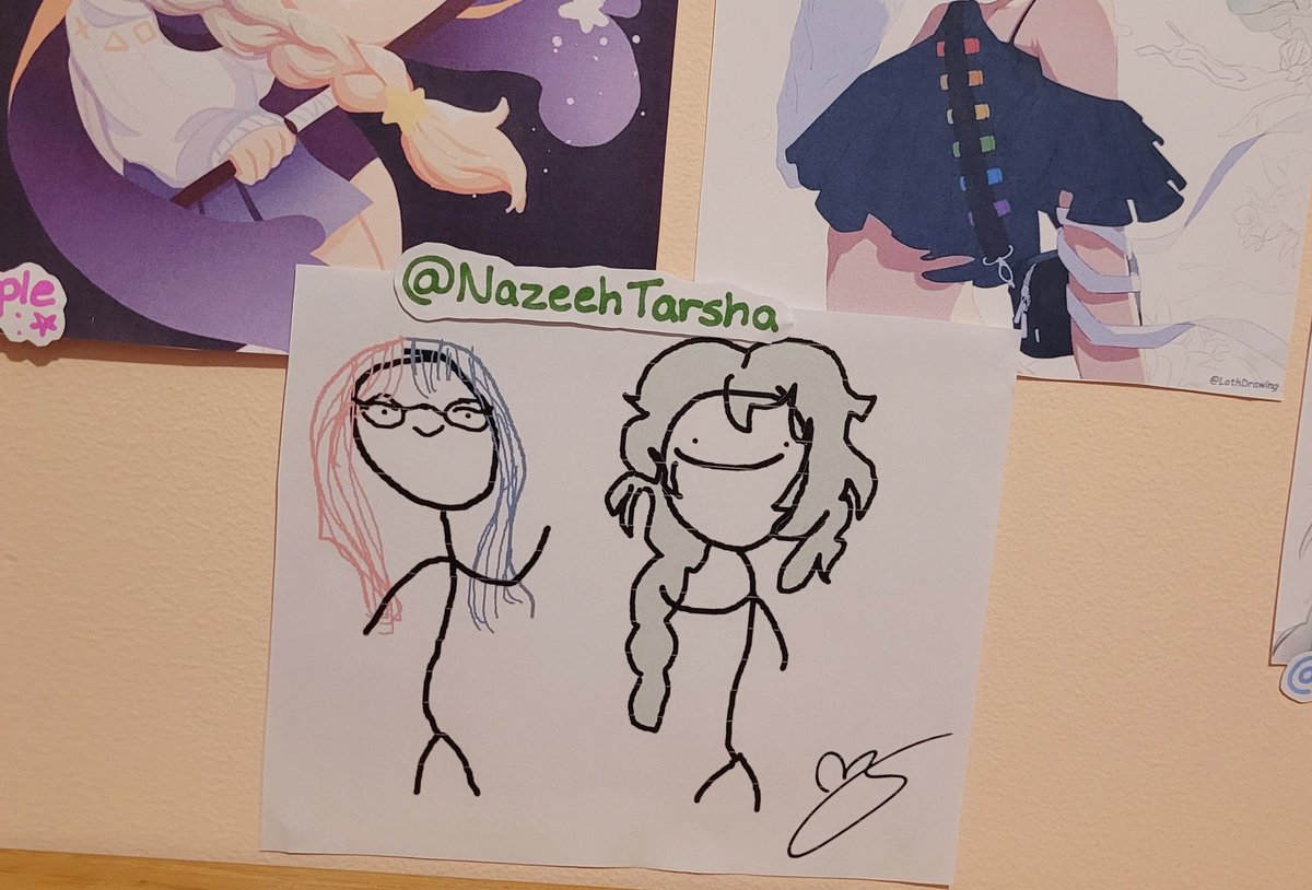 thank you @NazeehTarsha !! even drew me as well I am so honoured 💖