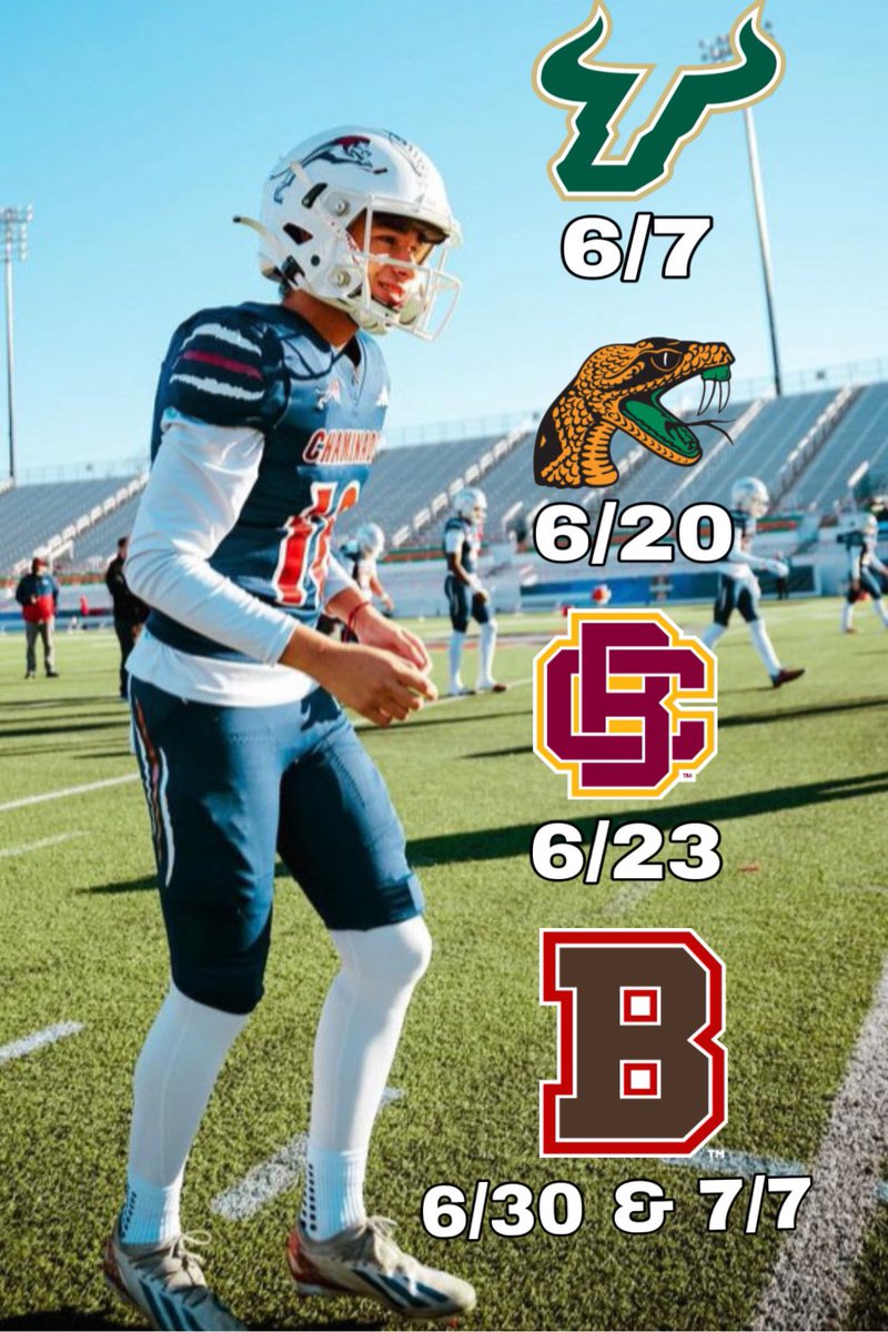 Ready to compete this summer 🦵
@USFFootball @FAMU_FB @BCUAthletics @BrownU_Football