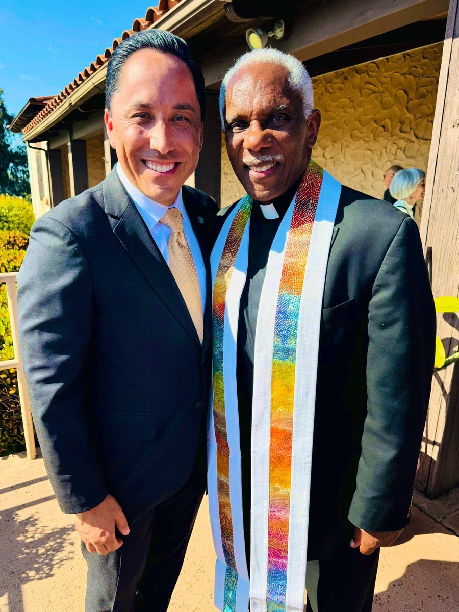 It was an honor to attend the Pastoral Installation for Rev. Dr. Arthur Cribbs Jr. at the Christian Fellowship Congregational Church of San Diego in #EmeraldHills and to welcome this revered faith leader back to our community. #ForAllofUs