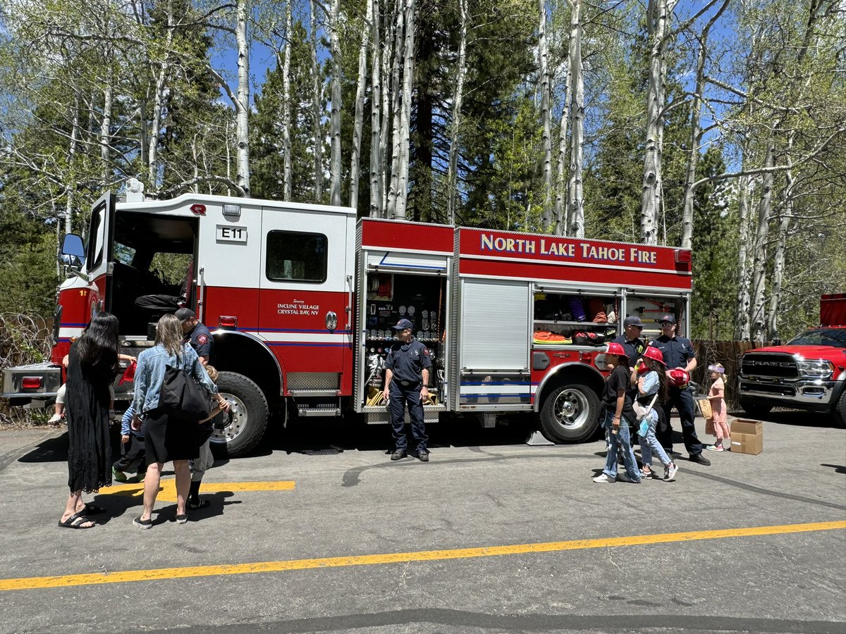 NLTahoeFire's tweet photo. We had a great time this morning at Tahoeโs Connection for Families 12th Annual Teddy Bear Picnic!
Thank you for having us ๐๐๐งธ
#tcfkids
#nltfpd
#Community https://t.co/UDBZOxV8vm