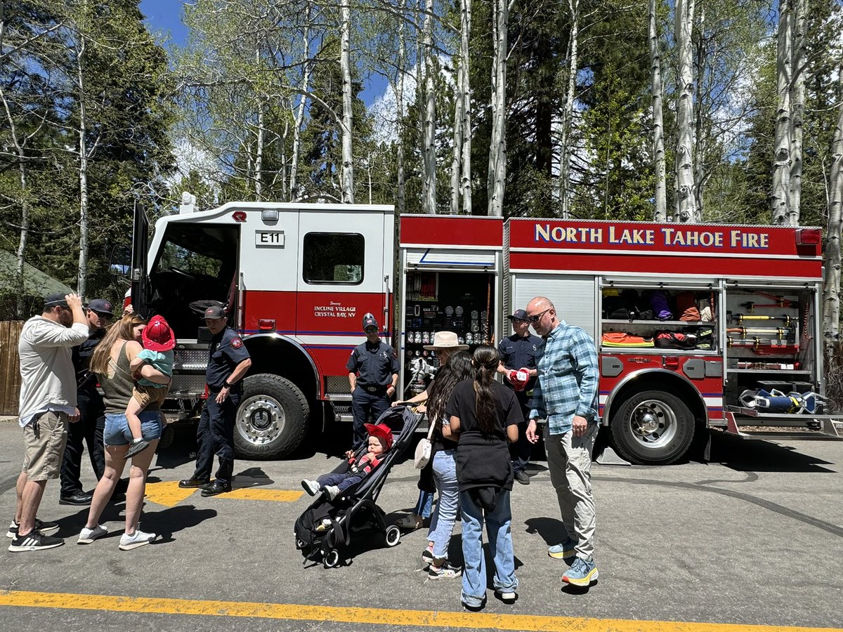 NLTahoeFire's tweet photo. We had a great time this morning at Tahoeโs Connection for Families 12th Annual Teddy Bear Picnic!
Thank you for having us ๐๐๐งธ
#tcfkids
#nltfpd
#Community https://t.co/UDBZOxV8vm
