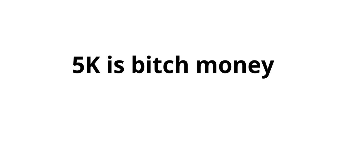 AntiXGuru's tweet photo. I made 5k in 5 days and i'm fucking disappointed

Most people would be happy and "satisfied"

But that's not the case for me and it shouldn't be for you as well

If you aim for the top of the mountain you can't stop and celebrate when you reach the top of the hill

I'm aiming way higher than 5k in 5 days, I should have made 10, 20, 30k

When you feel "satisfied" with an achievement you set that as your current limit, and you tell yourself "That's enough"

But that's bullshit for everage people, if you are like me, if you want to stand out and be different

You can't be satisfied

Always strive for more, keep your flame alive, Stay HUNGRY