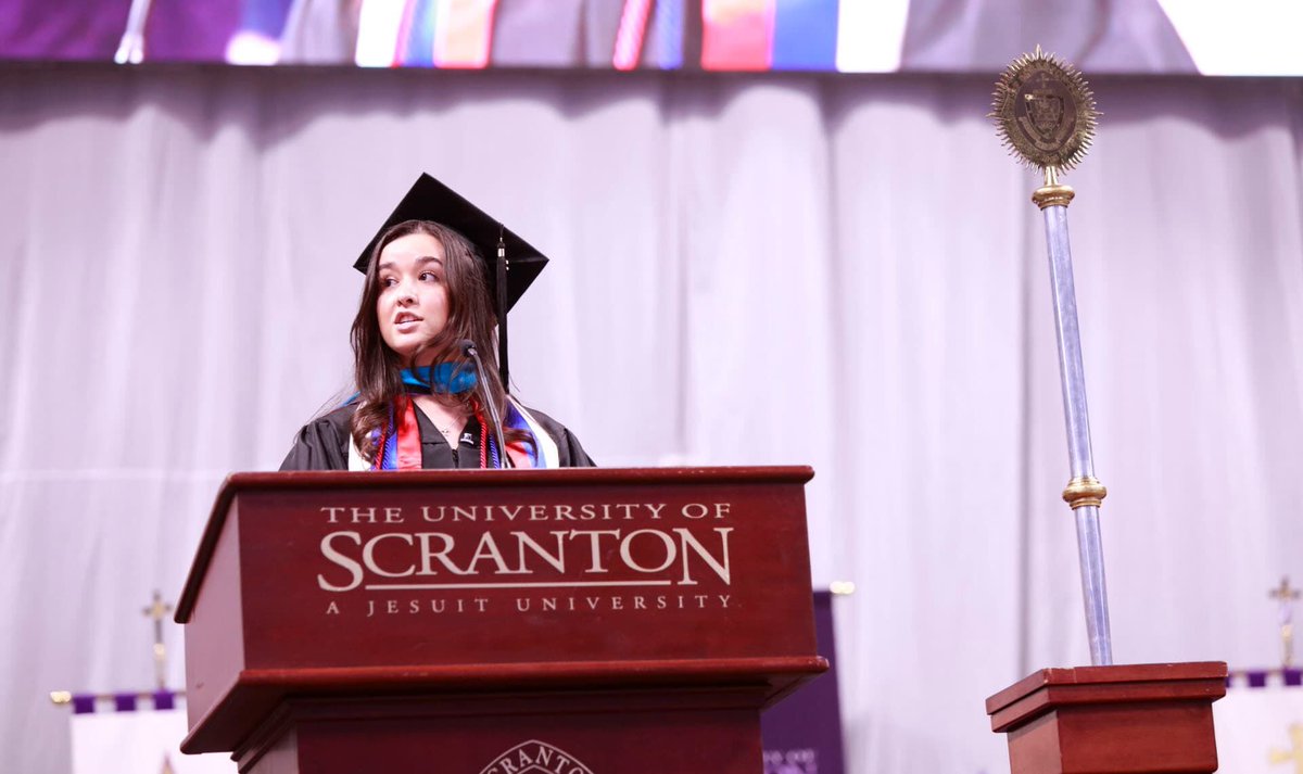 The #UniversityofScranton conferred more than 500 master’s and doctoral degrees at its graduate commencement ceremony May 19. Get the news: bit.ly/44NLktL 

#JesuitEducated #Classof2024 #Royals4Others