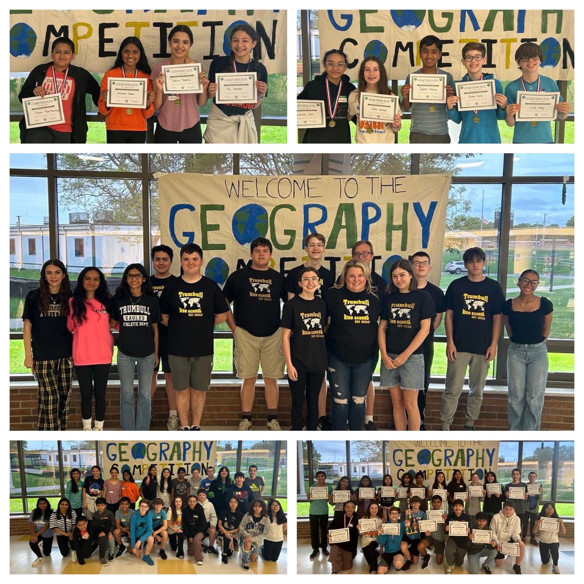 On Saturday 5/18, the THS Geography Club, with sponsorship from the THS PTSA and ACE Foundation, hosted the Second On Saturday 5/18, the THS Geography Club, with sponsorship from the THS PTSA and ACE Foundation, hosted the Second Annual Trumbull Middle School Geography Challenge!