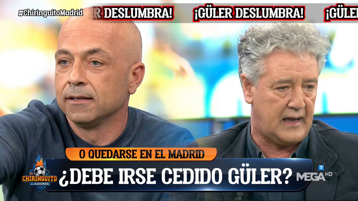 🔥 'Si no va a JUGAR los MINUTOS que NECESITA... GÜLER tiene que salir CEDIDO'. #FranGarrido lo tiene claro. ¿Y tú? #ChiringuitoMadrid