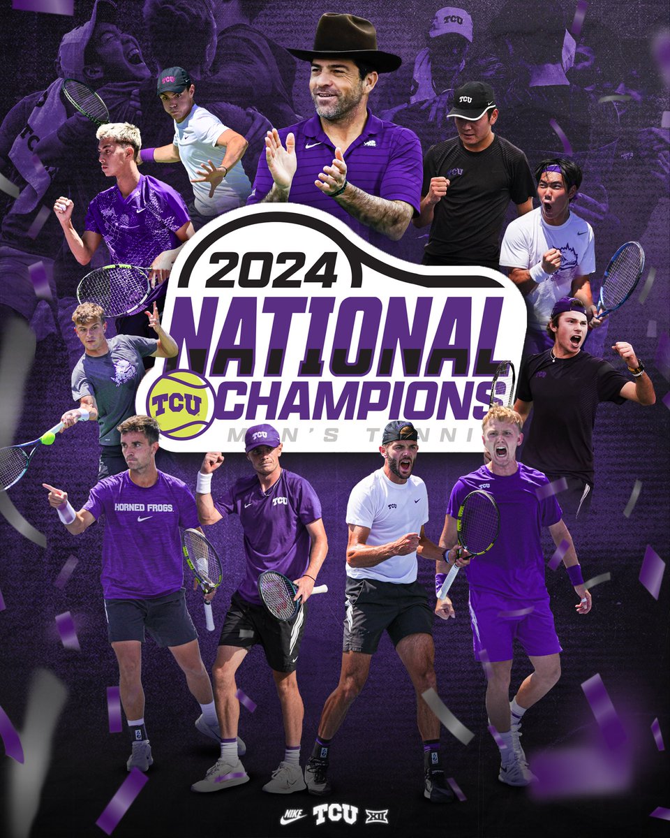 Your 𝗡𝗔𝗧𝗜𝗢𝗡𝗔𝗟 𝗖𝗛𝗔𝗠𝗣𝗜𝗢𝗡 TCU Horned Frogs!! #GoFrogs