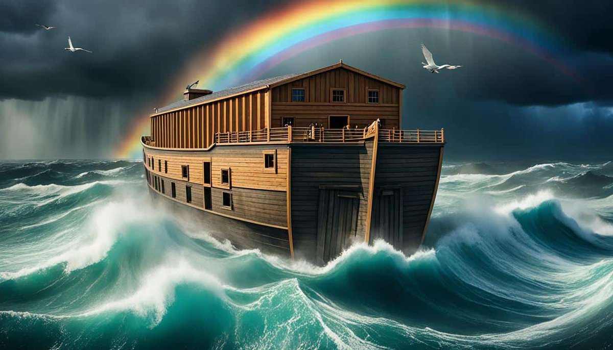 Do you believe that Noah's Flood is a true story? A. Yes B. No