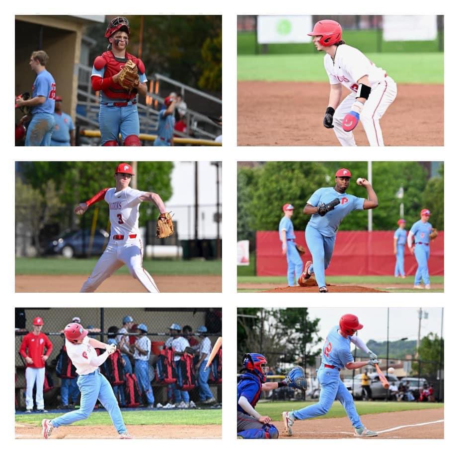 All OVC 2024 

Portsmouth Trojans-1st Place

🌟1st Team🌟
Trevin Brooks
JT Williams
Jacob Roth 
Deandre Berry

🌟Honorable Mention🌟
Zach Roth 
Colin Perry

❤️⚾️💙⚾️❤️⚾️💙