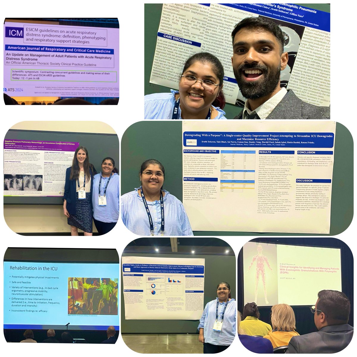 Excited to kick off #ATS2024 Day 1 ! With amazing people, informative educational sessions and my poster presentations. Looking forward for the next 2 days. <a href="/atscommunity/">American Thoracic Society (ATS)</a> <a href="/MCMC_IMres/">MCMC Internal Medicine Residency Program</a> <a href="/ATSCritCare/">ATS Crit Care</a> #womeninchestmedicine #pccm