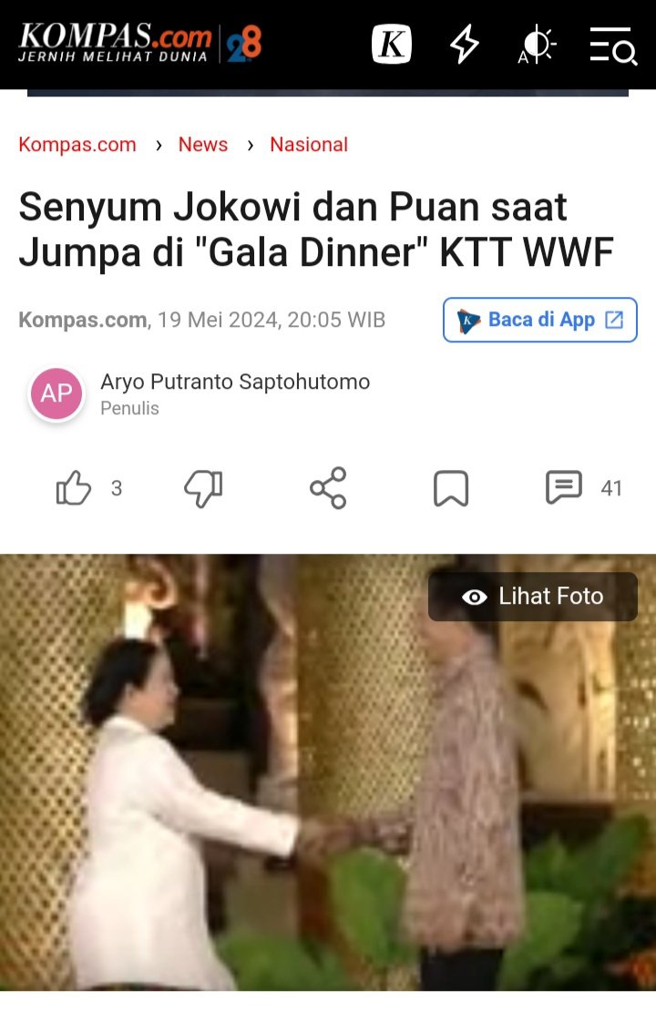 anaknya lebih realistis..