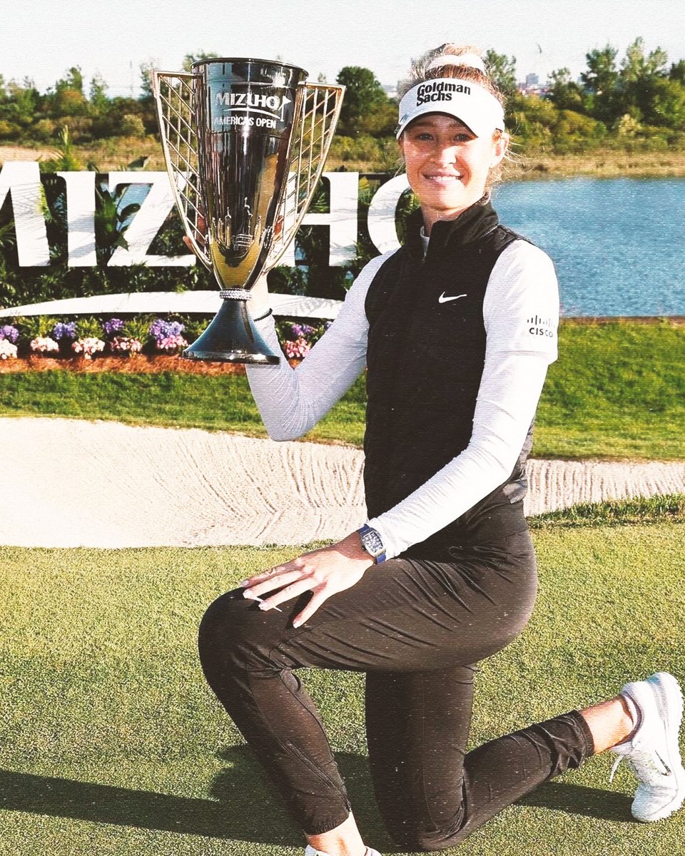 Nelly Korda wins the Mizuho Americas Open for her SIXTH LPGA Tour victory this season! 🔥🏆 📸 @LPGA