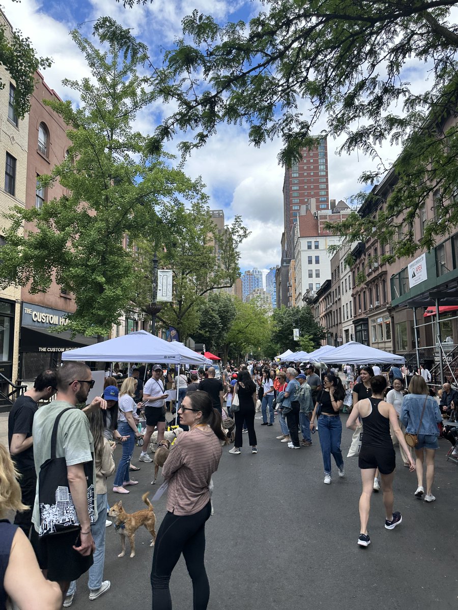 Commerce has come to a halt after city officials issued street closure permits throughout Brooklyn.

Without motor vehicles, New Yorkers are unable to spend money at businesses.