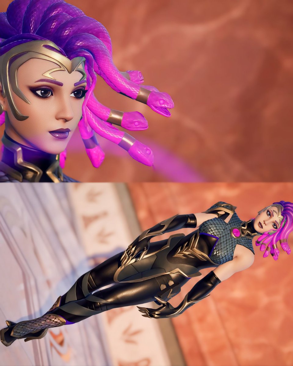 Haruka10l's tweet photo. 🐍Medusa 🐍

#fortnitephograpy
#fortnitebr 
#fortnite 
#FortniteChapter1 https://t.co/LXXUwXNWOF