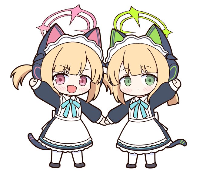 「姉妹 双子」のTwitter画像/イラスト(新着)