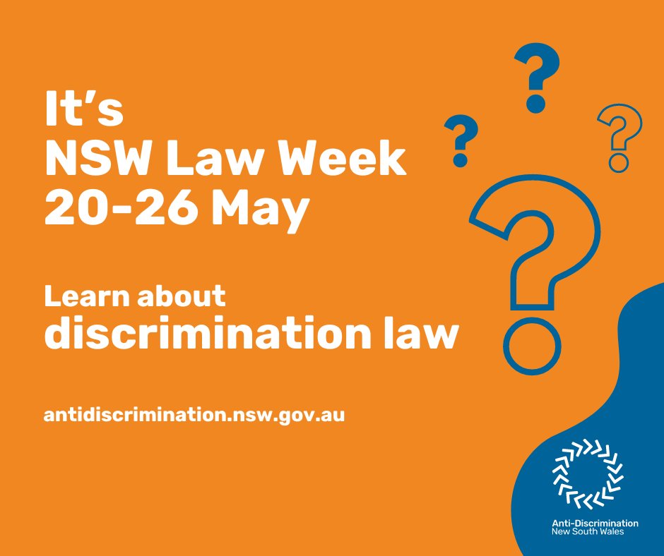 Anti-Discrimination NSW tweet media