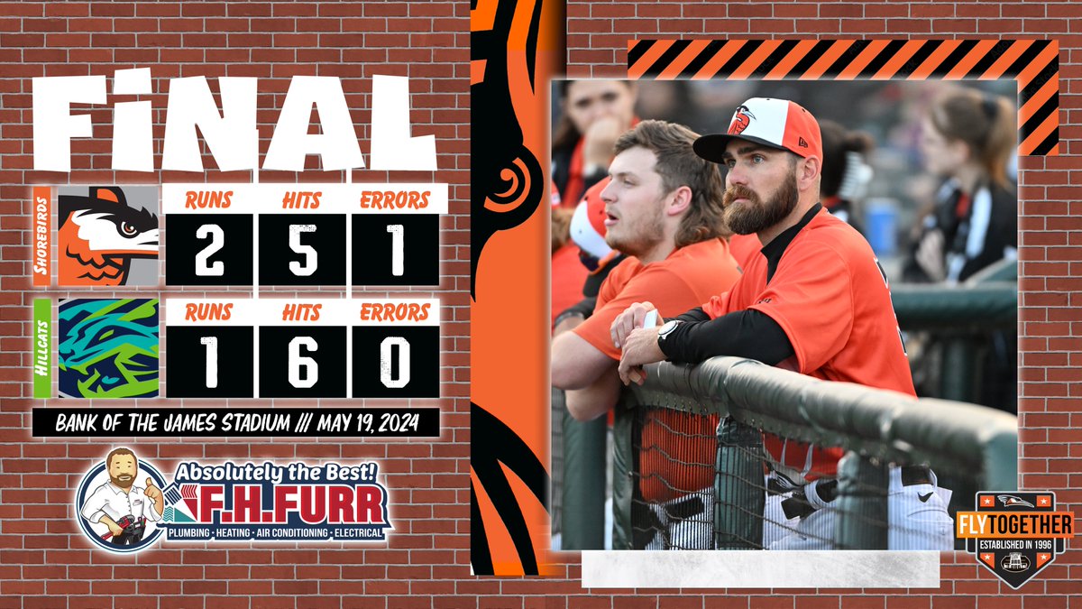 Series Win: ✅ Winning Road Trip: ✅ We'll see you back at Perdue Stadium on Tuesday! Today's Final Score presented by @fhfurr #FlyTogether #Birdland