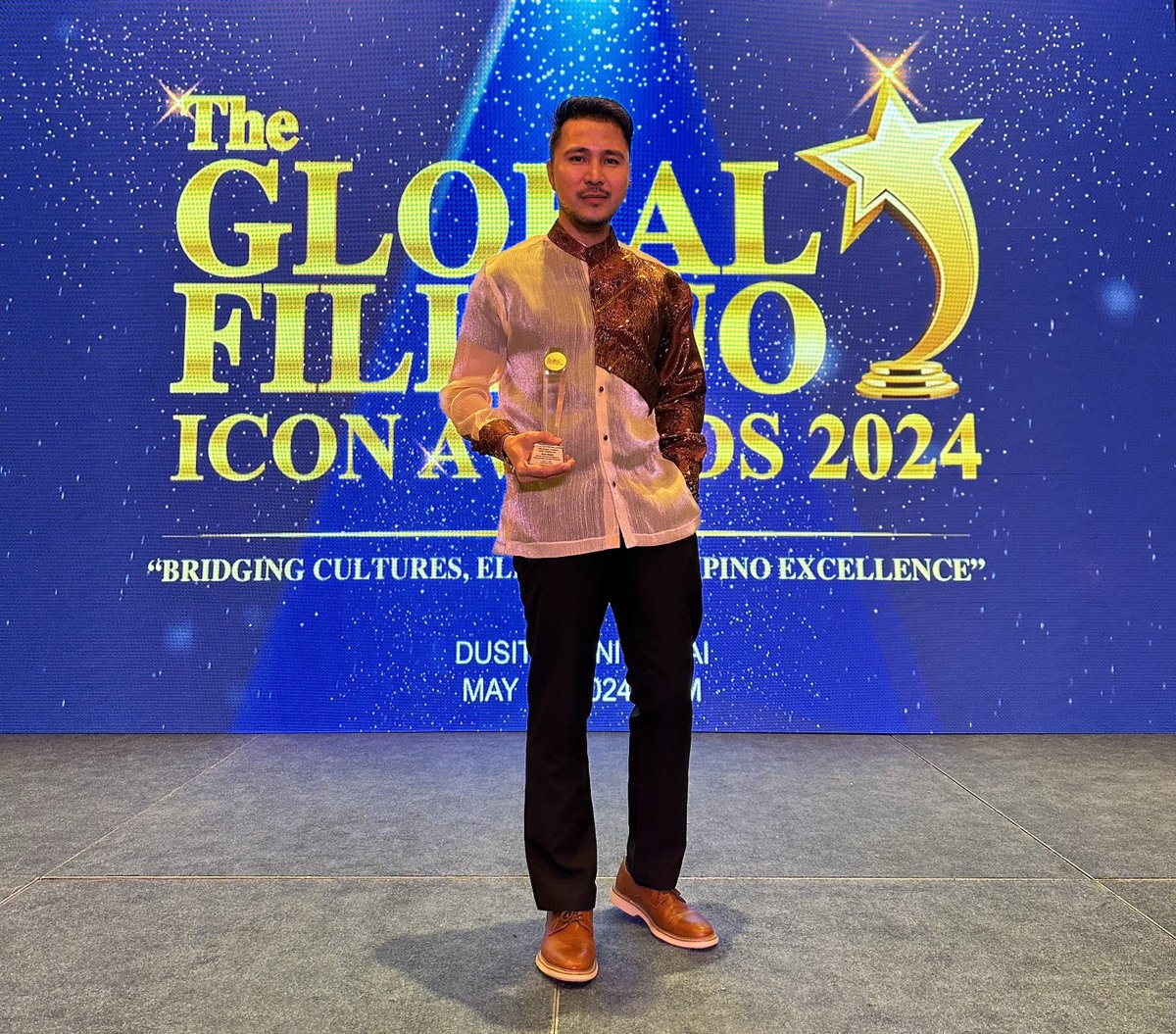 Here is a brief extract from the 4th Global Filipino Icon Awards organized by The Global Filipino Magazine. Thank you for the Excellence in Interior Design & Event Production award. Congratulations and thank you to everyone behind the prestigious event. #dxb #dubai #uae