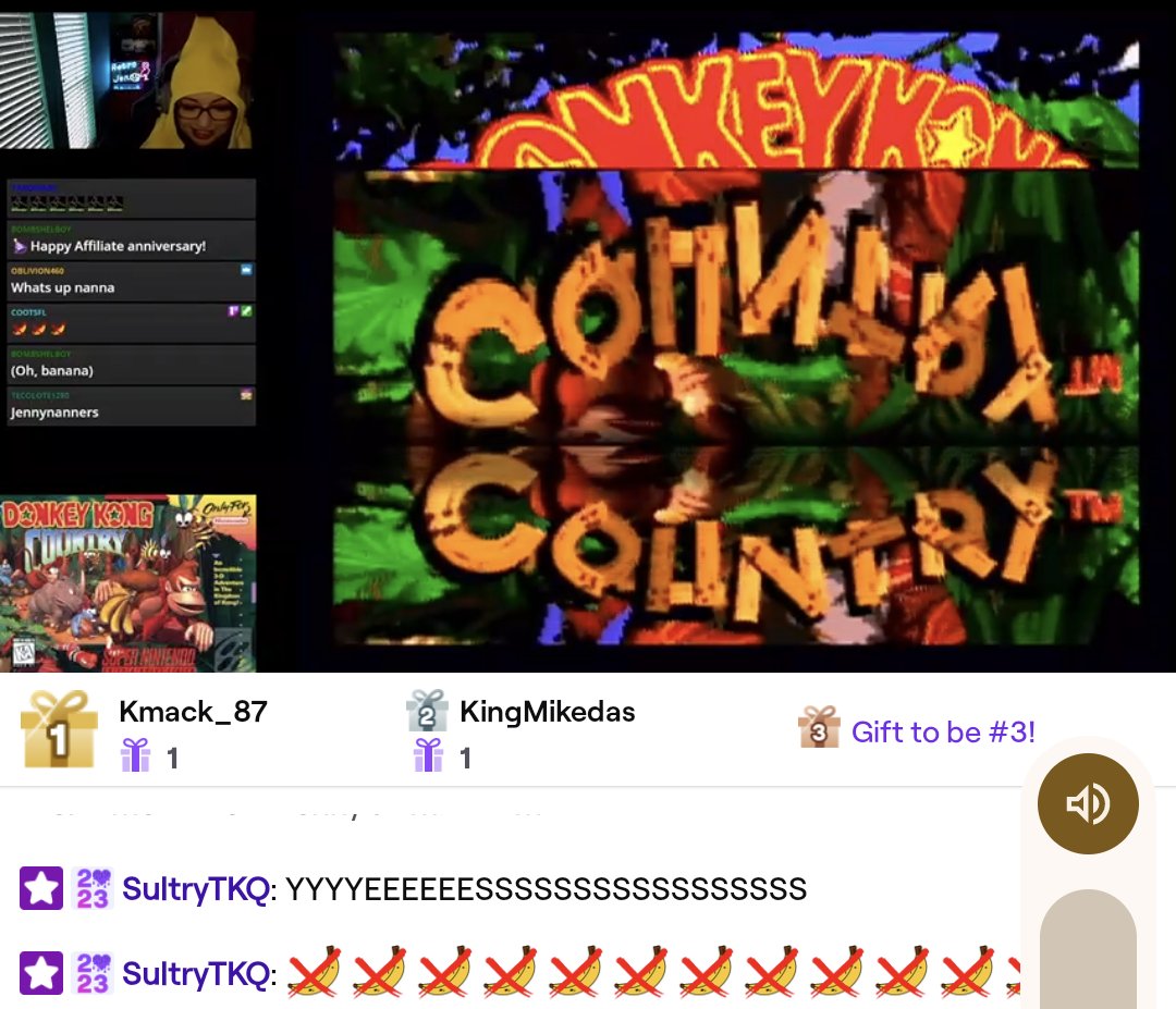 Oh no! <a href="/RetroJenny/">Retro Jenny</a> is her most hated thing... A BANANA

twitch.tv/retrojenny