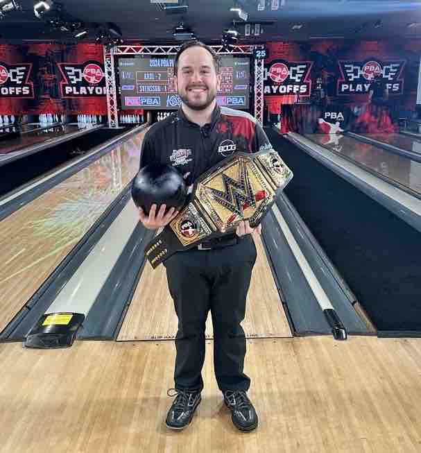 David BOOG Krol wins the 2024 PBA Playoffs! 🏆 What a season! 🙌🏻 #HammerBowling #PBATour #BlackHammer #78D #NothingHitsLikeAHammer 🔨