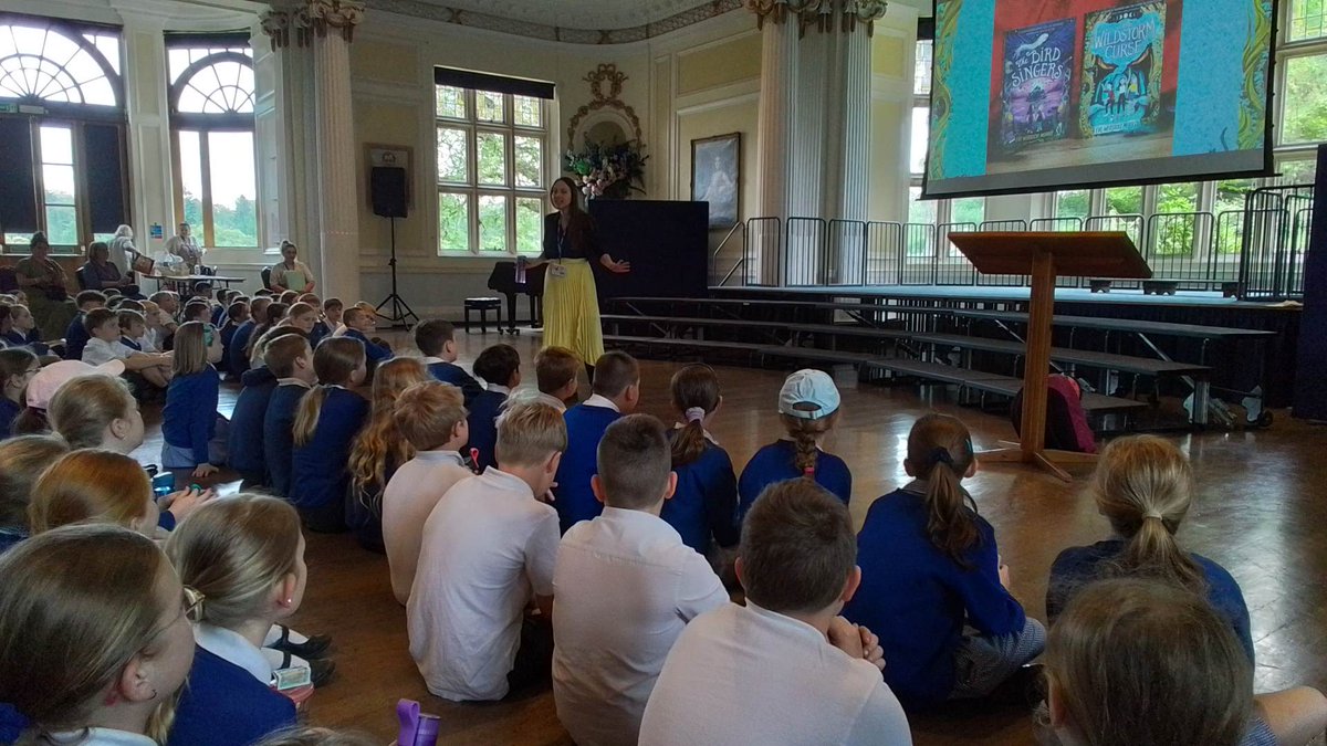YR5 met author, Eve Wersocki Morris who writes adventure books filled with action & suspense. It was a fantastic experience & despite being diagnosed with dyslexia at 12 & branded ‘the worst speller in the class’ she has a 1st Class BA in English & is a very successful author.