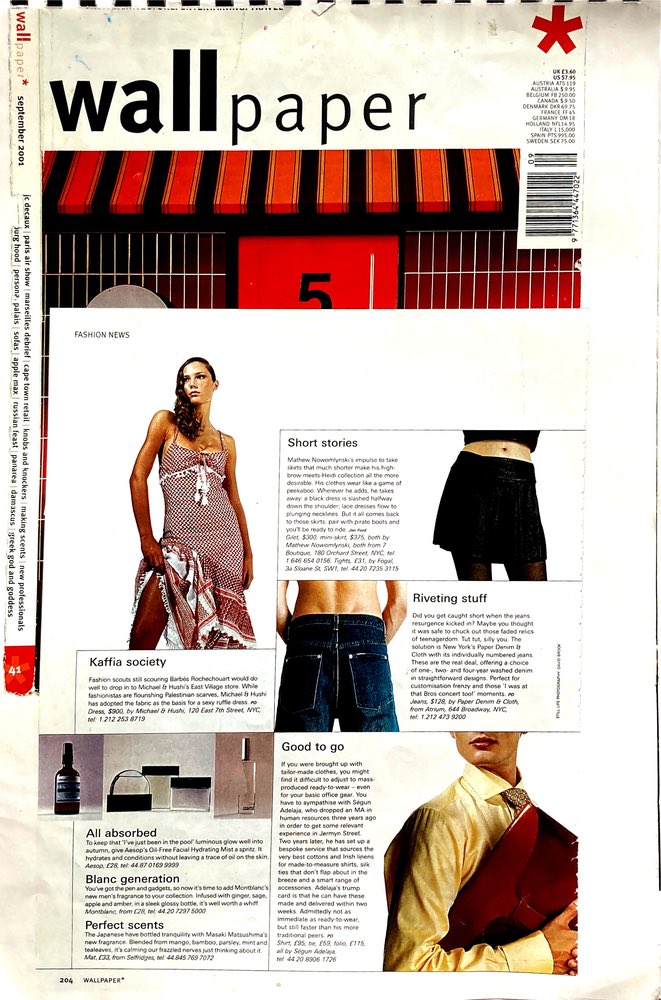more images of the keffiyeh dress by michael and hushi feb 2001 that i could find