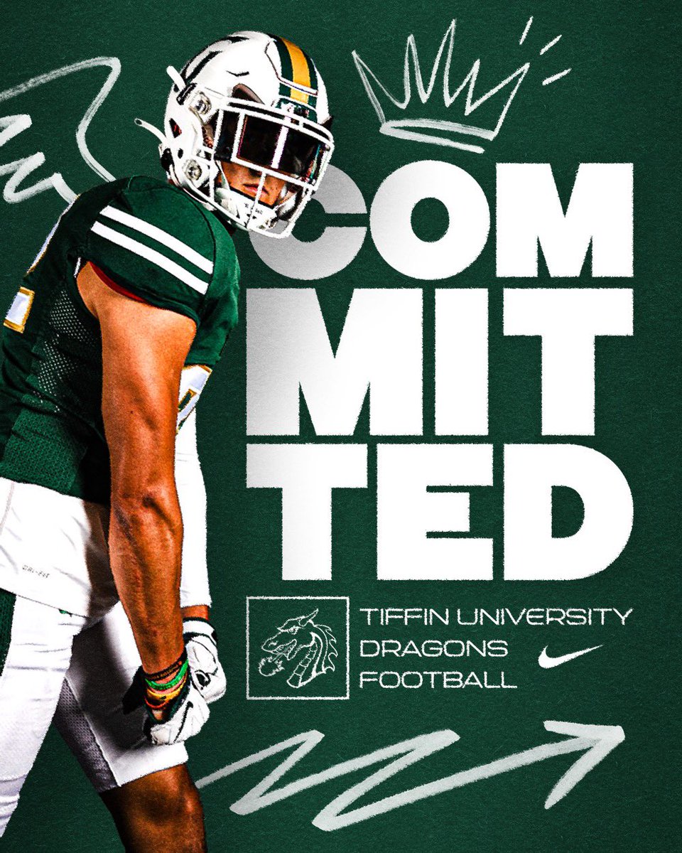 To my parents that always stay on my side and support me through all highs and lows, I love you, I couldn’t be more thankful! Thanks to those that believed in me! COMMITTED to Tiffin University!