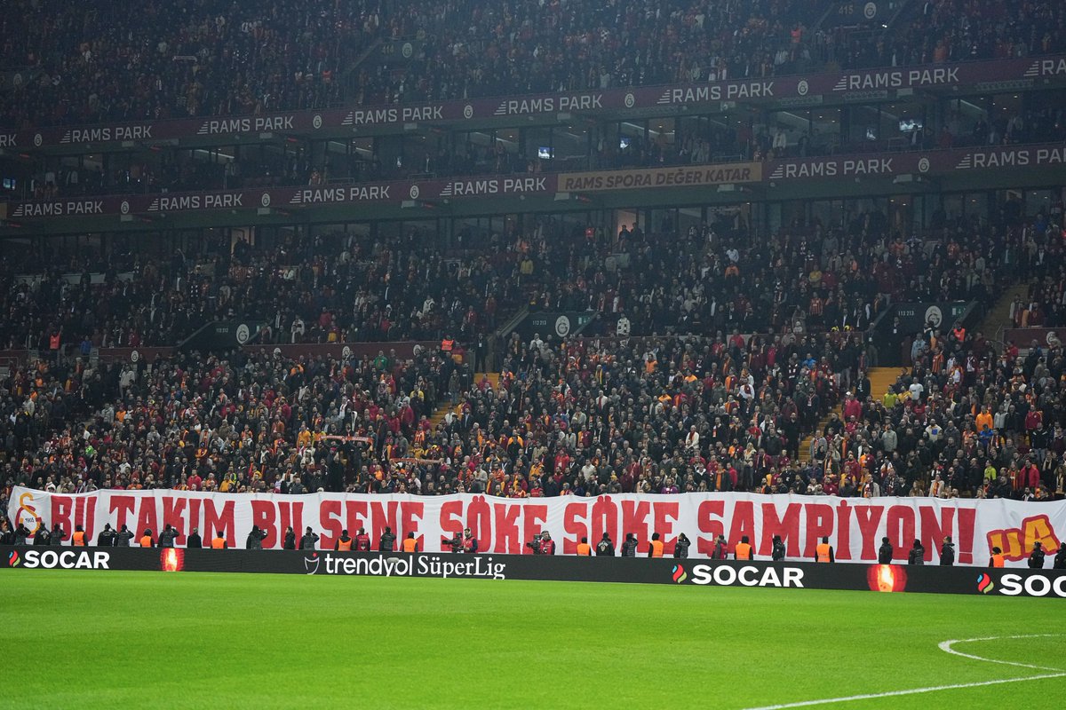 Galatasaray: 'Bu takım bu sene söke söke Şampiyon!'
