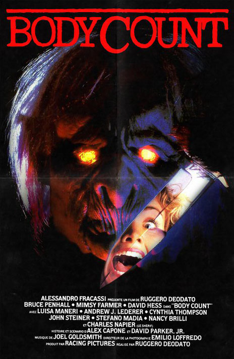 #NowWatching 'Body Count' (1986). 109/366.

More great cover art!

#FirstTimeWatch #Horror366Challenge #Horror365Challenge