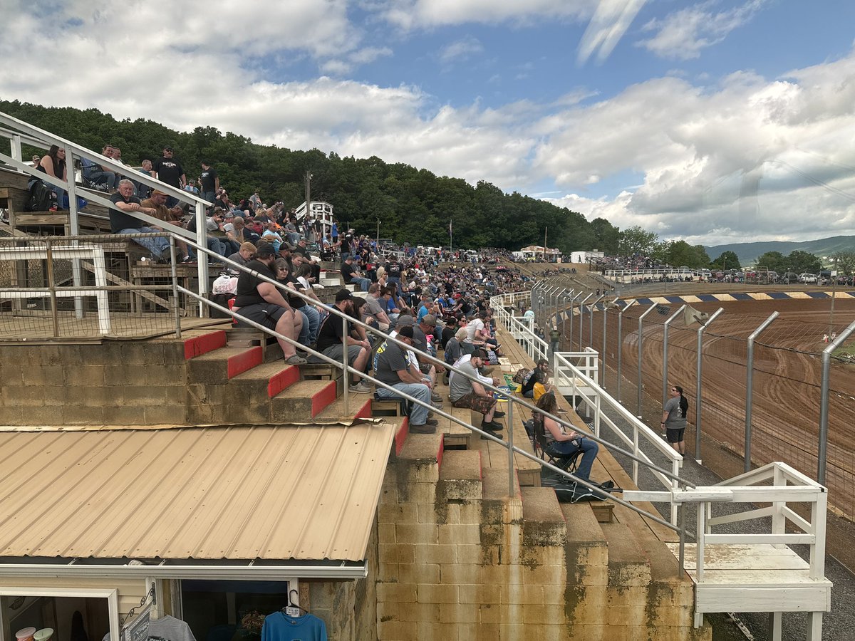 The stands are filling up!! 

This is the place TO BE!