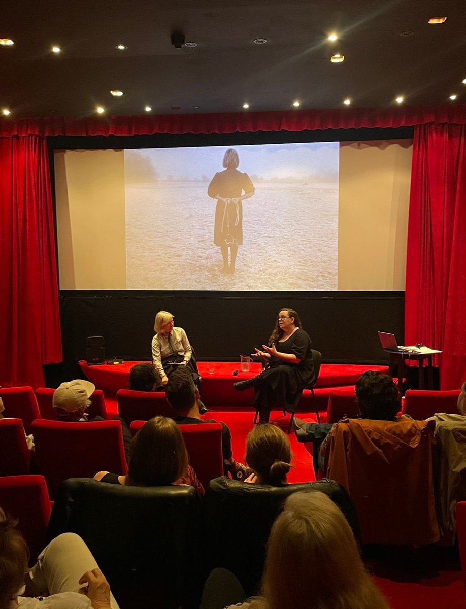A few snaps of The Problem Horse &amp; Other Stories on the big screen <a href="/chaptertweets/">Chapter Arts Centre</a> last night! 

Huge thanks to photographic artist Julie Sleaford &amp; poet <a href="/writetoempower/">Christina Thatcher</a> for their thought-provoking discussion on horses, art, collaboration and more 🐴