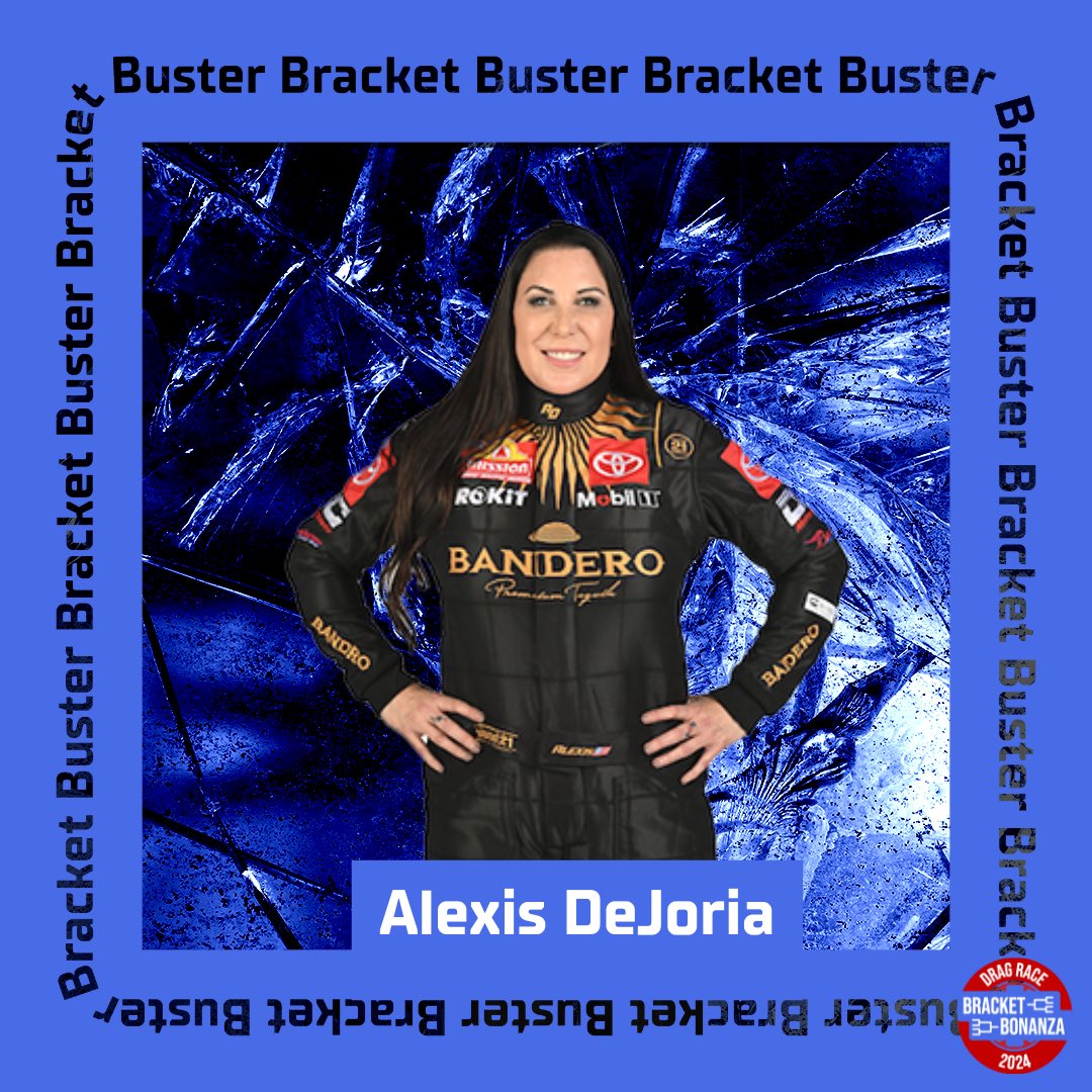 .<a href="/AlexisDejoria/">Alexis DeJoria</a> (@DCMotorsports_) is the only Funny Car #BracketBuster at the <a href="/NHRA/">NHRA</a> #Route66Nats at <a href="/Route66Raceway/">Route66Raceway</a>, with her win against <a href="/JRTodd373/">J.R. Todd</a>. She busted 62.44% of DRBB Funny Car brackets. 🔥