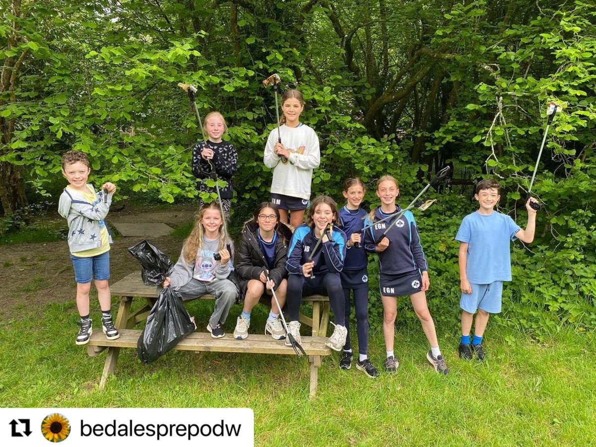Well done to our dedicated Eco Team! #ecoschool #schoollitterpickers #greenschool #bedalesschool #bedalesprep