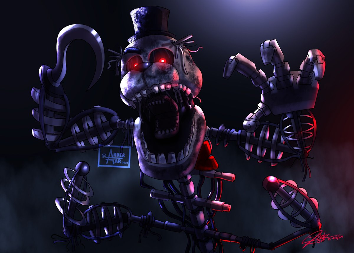 Before render/After render 🤖🐻
#FNAF #TJOC #creation #fnaffanart