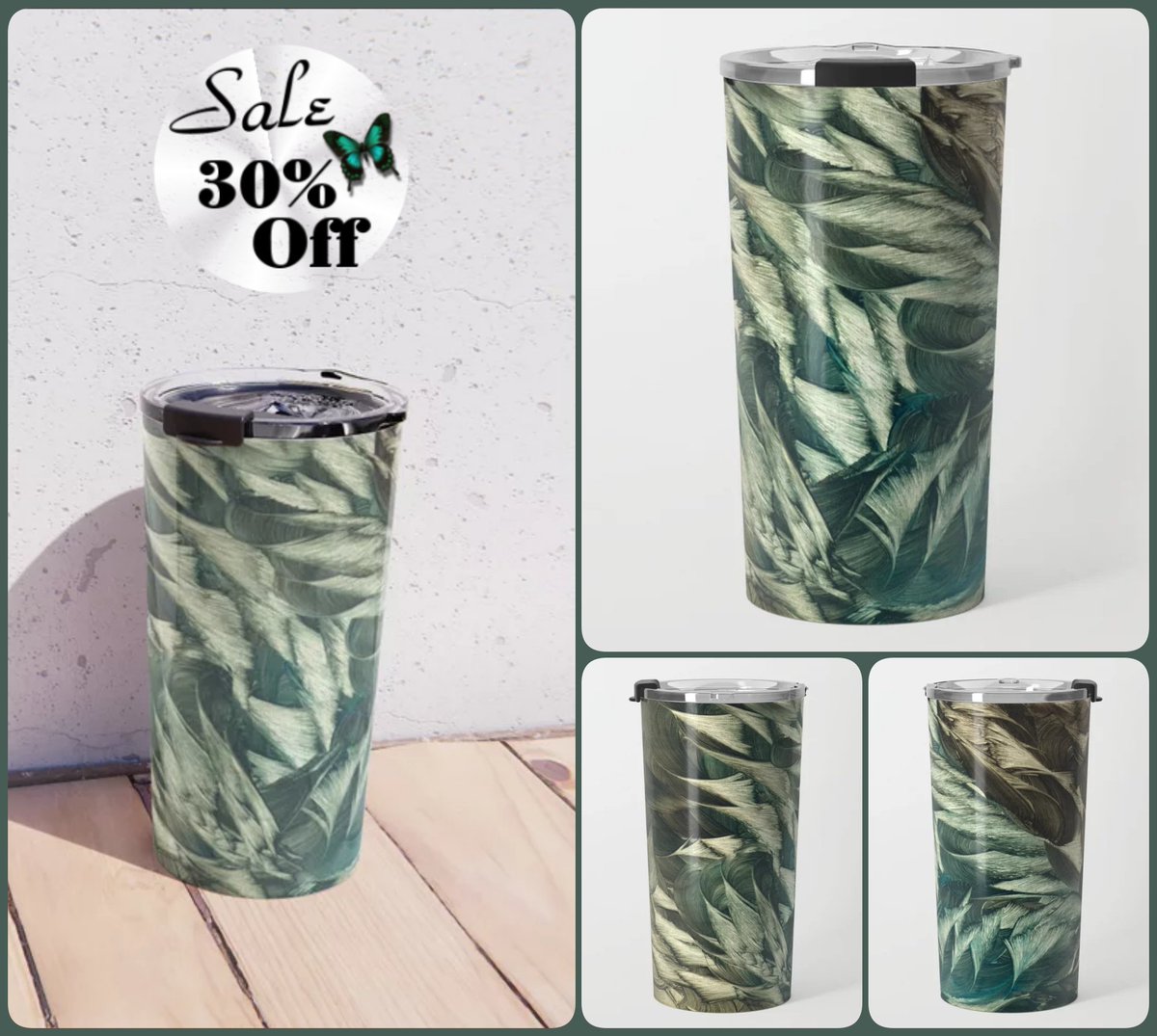*SALE 30% Off*
Caca Travel Mug~by Art_Falaxy
~Art Exquisite!~
#coasters #gifts #trays #mugs #coffee #society6 #travel #artfalaxy #art #accents #modern #trendy #wine #water #placemats #tablecloths #runners #blue #green

society6.com/product/caca84…