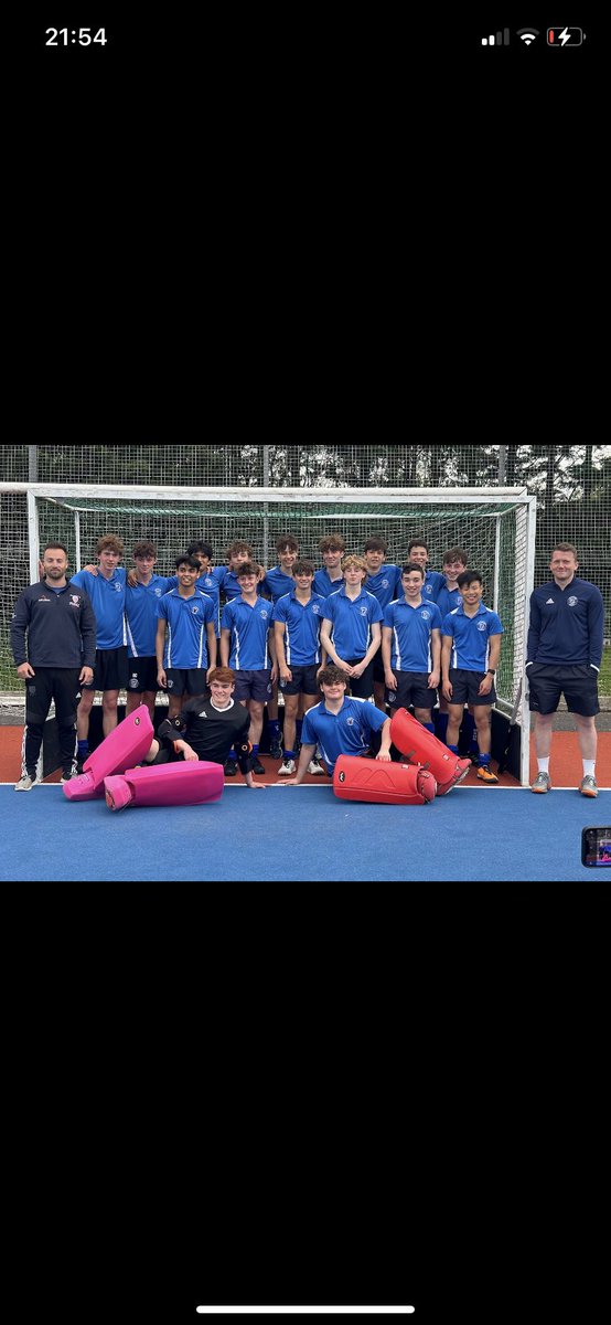 Well done to Tom, Joel and Oscar in their final Oxfordshire U17 hockey games. 🏑
