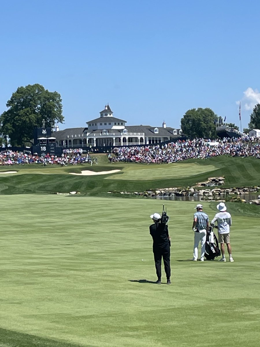 Watching the PGA Championship in Louisville. I think somebody yells “Who Dey” after each shot more often than not.