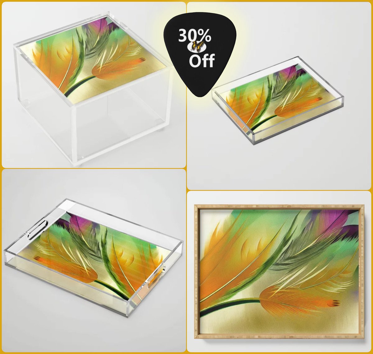 *SALE 30% Off*
Wilderness Waves Acrylic Tray & Boxes~by Art_Falaxy
~Art Exquisite!~ #coasters #gifts #trays #mugs #coffee #society6 #travel #artfalaxy #art #accents #modern #trendy #wine #water #placemats #tablecloths #runners

society6.com/product/wilder…