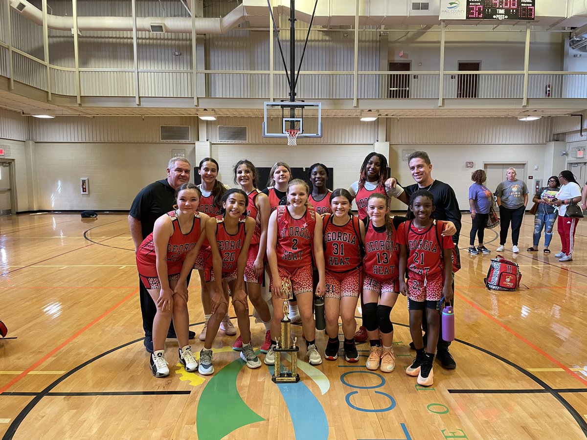 Congratulations to the Georgia Heat Middle School girls division on winning the Earn Your Elite MayHem Tournament.
