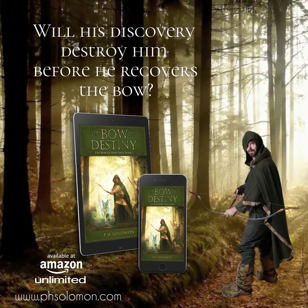 Can he trust anyone? phsolomon.com/the-bow-of-des… #EpicFantasy #ActionAdventure #Saga #Fantasy #Dragons #Mythical #BowOfDestiny #FantasyAdventure #PHSolomonBooks #MagicalQuest #HeroicJourney #FantasyReads #RealmsofMagic #ElvenArchers #BookishFantasy #SwordAndSorcery #QuestForPower